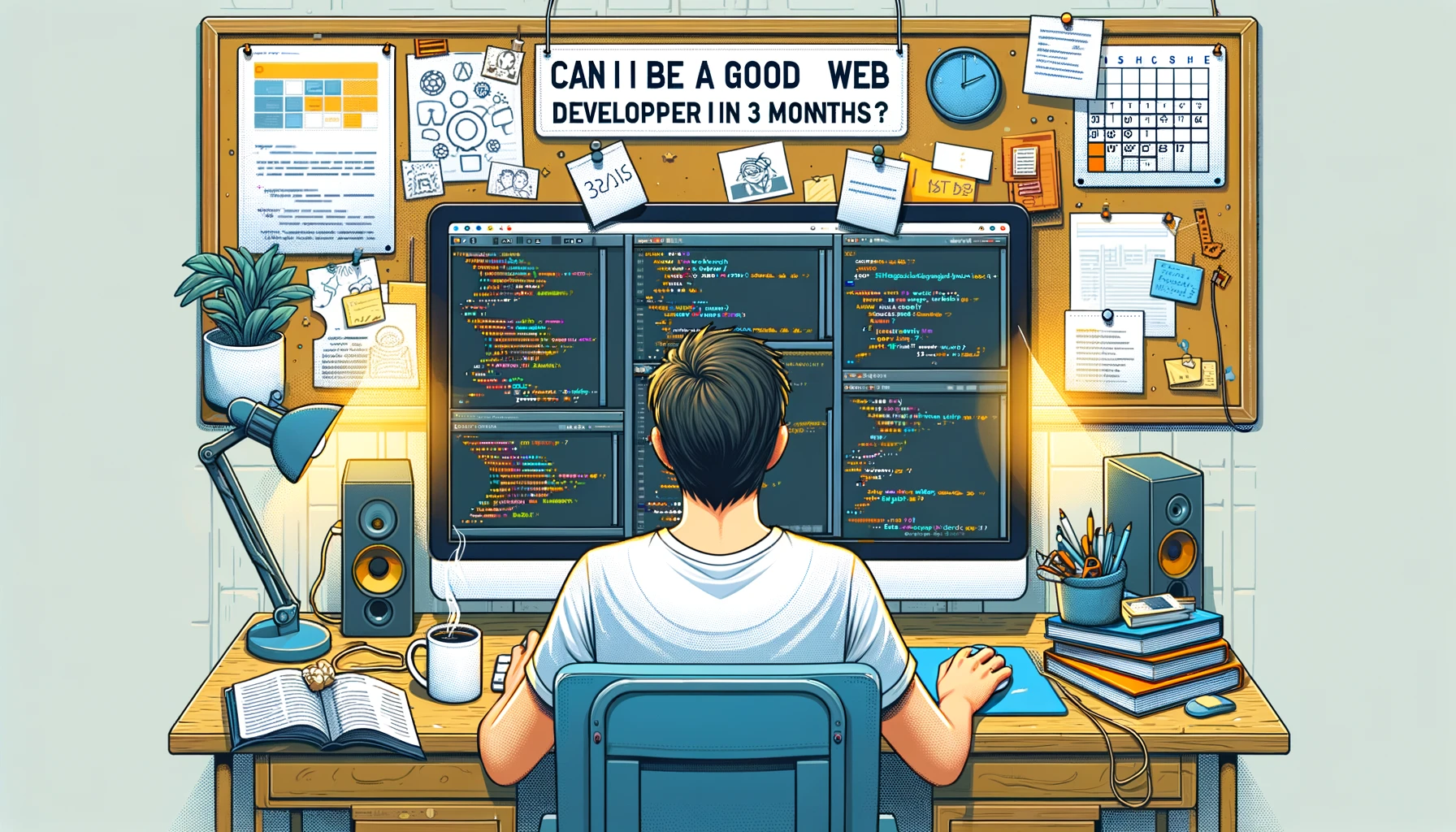 Can I Be a Good Web Developer in 3 Months?