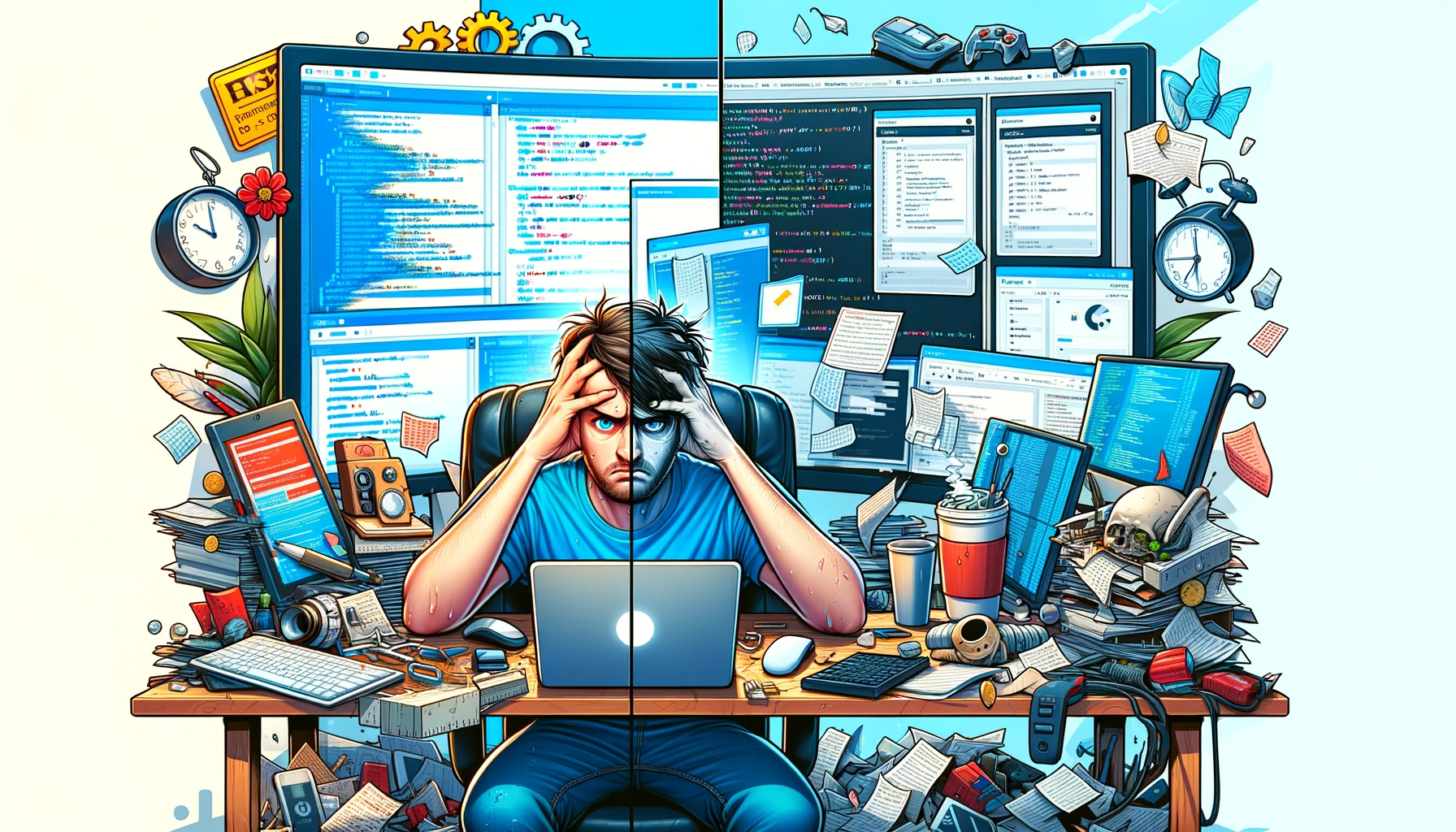 Is it stressful to be a web developer?